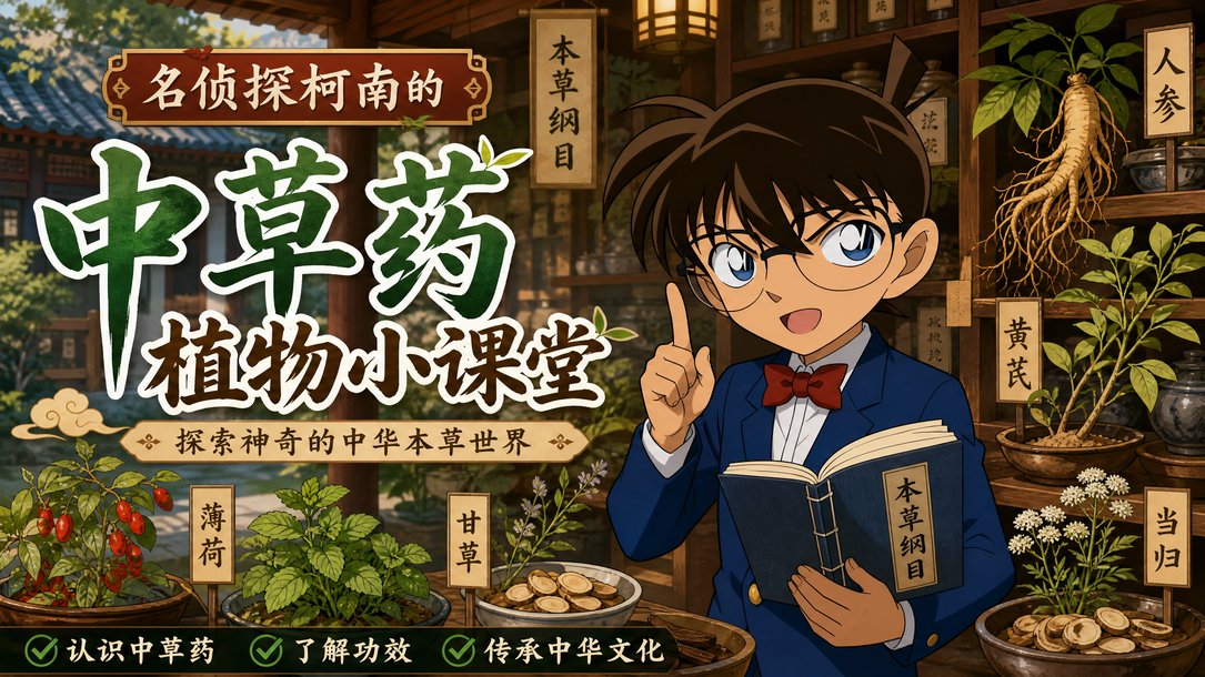糖心 中草药植物科普视频